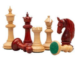 Blackburne Luxury Padauk Chess Men 4.5 Inch -Board Games - Chess And Cards Shop RCP194 02
