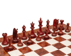 Blackburne Luxury Padauk Chess Men 4.5 Inch -Board Games - Chess And Cards Shop RCP194 04