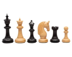 Blackburne Luxury Ebony Chess Men 4.5 Inch