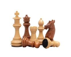 The Trapani Acacia 3.35 Inch Italian Chess Men 10 The Trapani Acacia 3.35 Inch Italian Chess Men -Board Games - Chess And Cards Shop RCP198 03