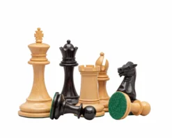 The Rochester Ebony Chessmen 4 Inch 10 The Rochester Ebony Chessmen 4 Inch -Board Games - Chess And Cards Shop RCP199 03