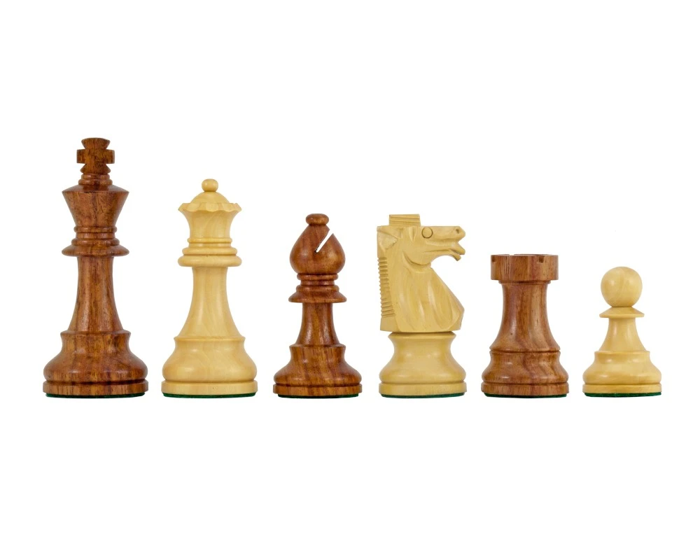 British Series Staunton Chessmen In Sheesham 3.75 Inches 1 British Series Staunton Chessmen In Sheesham 3.75 Inches