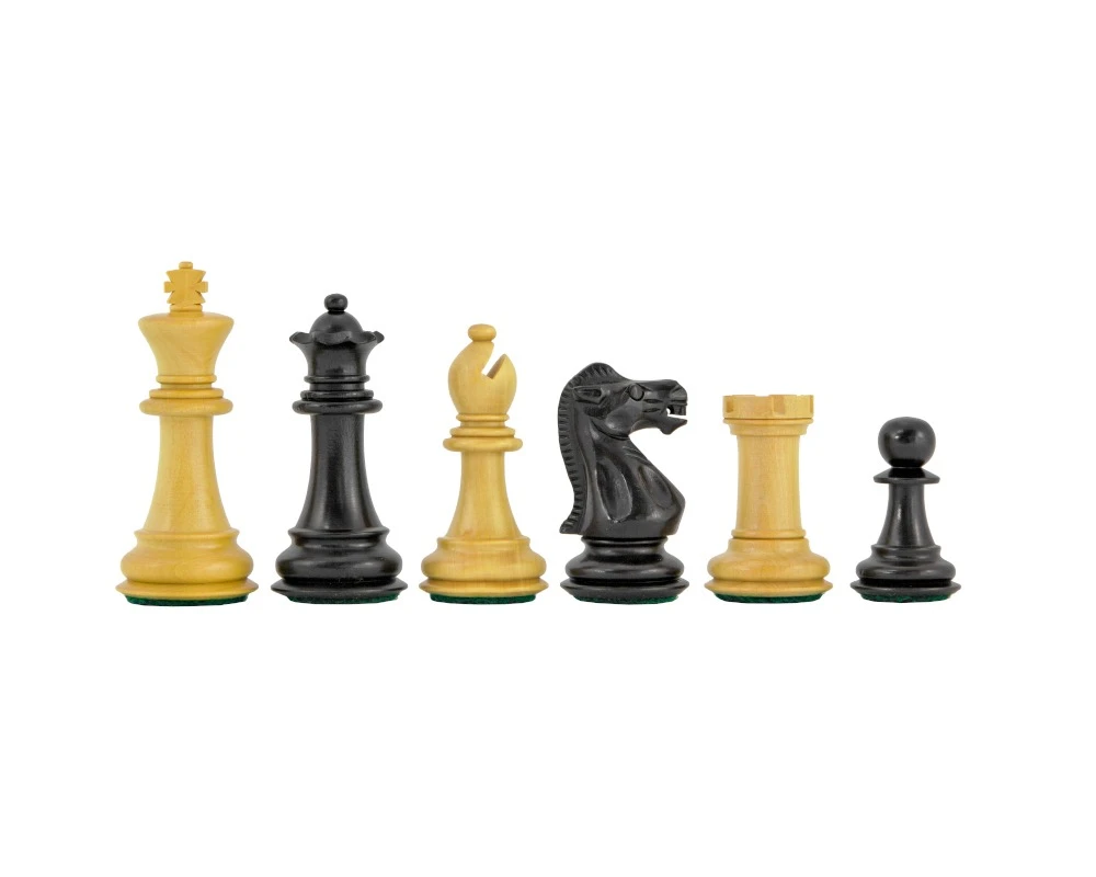 Old English Staunton Chessmen 3 Inches 1 Old English Staunton Chessmen 3 Inches
