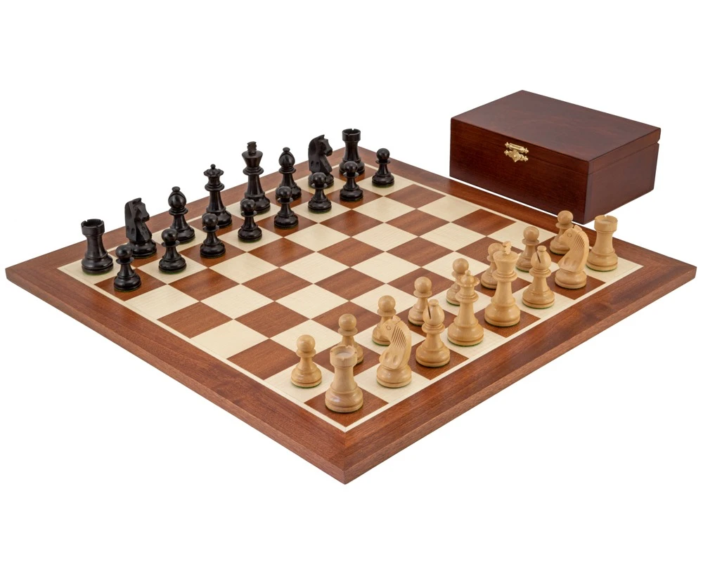 Down Head Black Grand Championship Chess Set 1 Down Head Black Grand Championship Chess Set