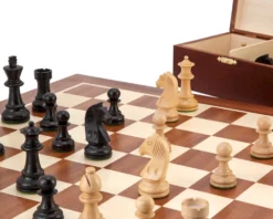 Down Head Black Grand Championship Chess Set 6 Down Head Black Grand Championship Chess Set -Board Games - Chess And Cards Shop RCPB004 02