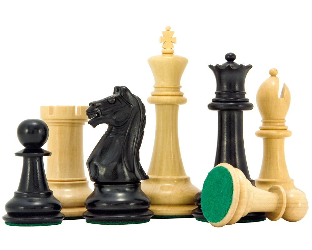 Oxford Series Black & Wenge Chess Set 6 Oxford Series Black & Wenge Chess Set - Image 6