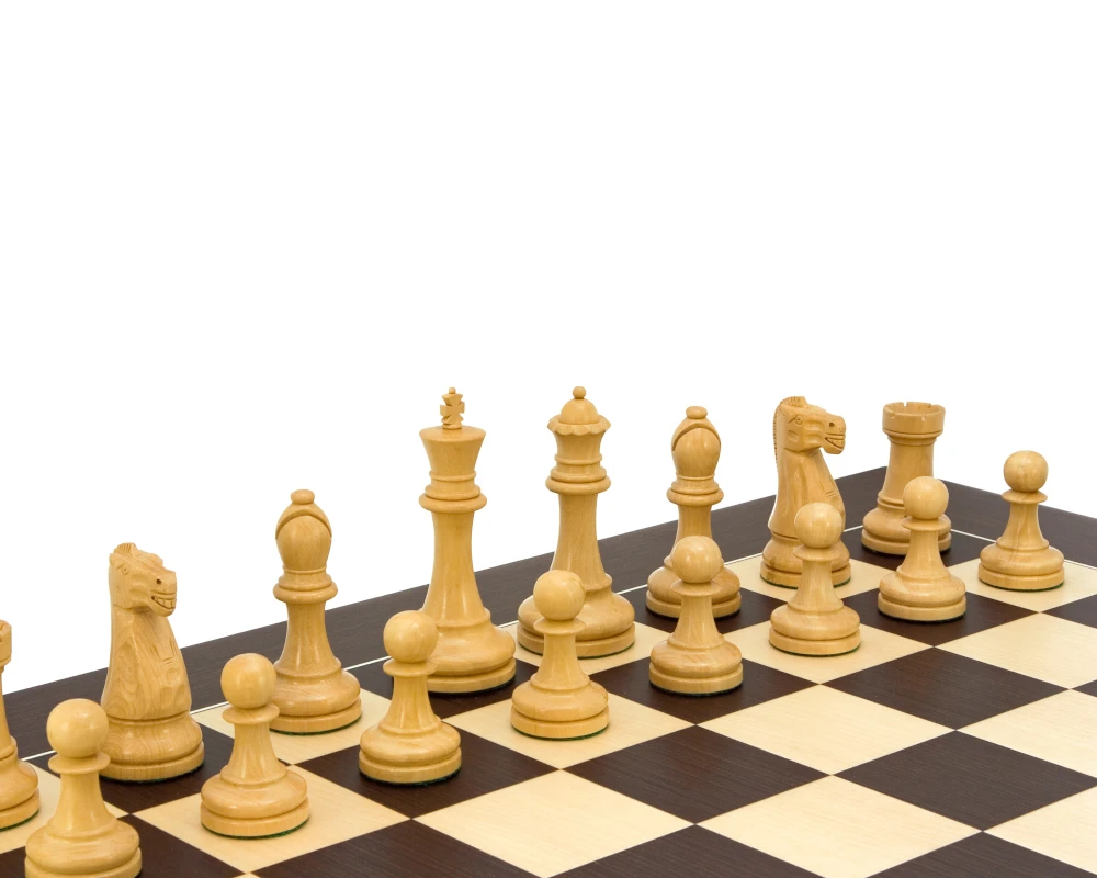 Broadbase Grand Deluxe Rosewood Chess Set 2 Broadbase Grand Deluxe Rosewood Chess Set - Image 2