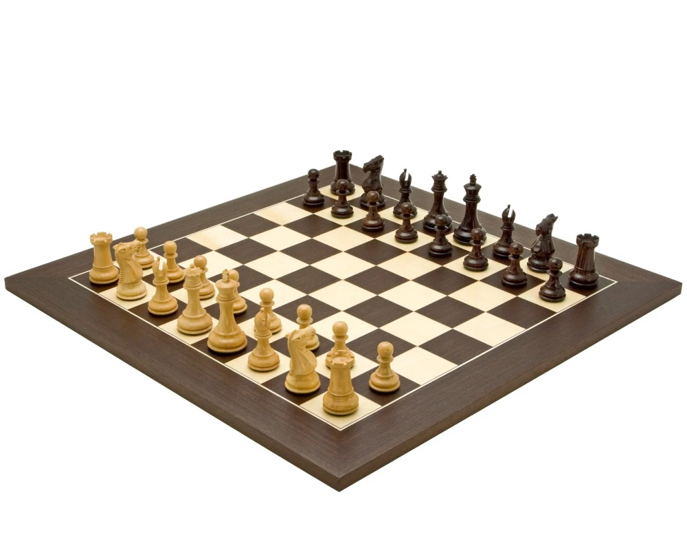 Windsor Wenge And Rosewood Chess Set 1 Windsor Wenge And Rosewood Chess Set
