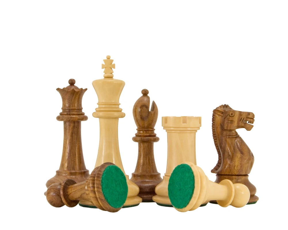 Victoria Sheesham Deluxe Staunton Chess Set 6 Victoria Sheesham Deluxe Staunton Chess Set - Image 6