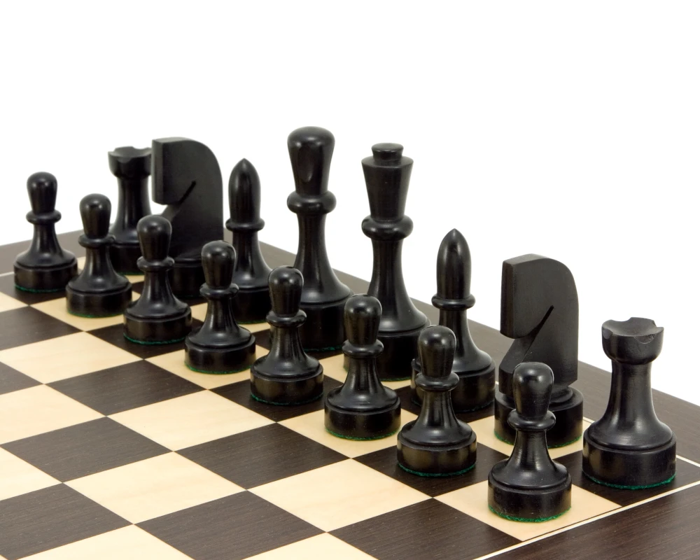 Contemporary Series Wenge Chess Set 2 Contemporary Series Wenge Chess Set - Image 2