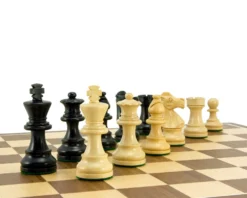 French Knight Ebonised Classic Chess Set 12 French Knight Ebonised Classic Chess Set -Board Games - Chess And Cards Shop RCPB058 05