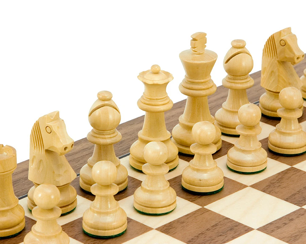 Down Head Classic Black Deluxe Chess Set 3 Down Head Classic Black Deluxe Chess Set - Image 3