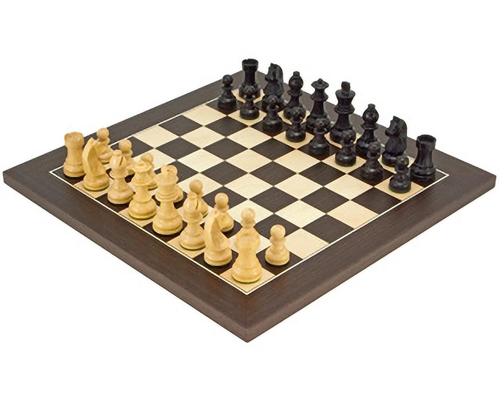 Down Head Classic Wenge Deluxe Chess Set 1 Down Head Classic Wenge Deluxe Chess Set