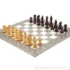 Atlantic Rosewood And Ash Burl Chess Set