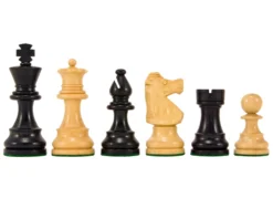 French Knight Black Mahogany Chess Set 10 French Knight Black Mahogany Chess Set -Board Games - Chess And Cards Shop RCPB101 05