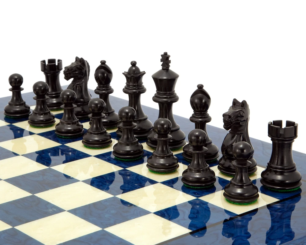Fierce Knight Blue Chess Set 2 Fierce Knight Blue Chess Set - Image 2