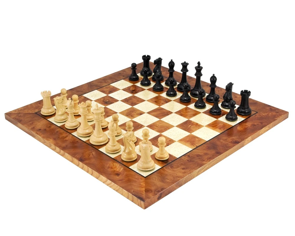 Victoria Burl Chess Set 1 Victoria Burl Chess Set