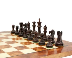 Sicilian Rosewood And Briarwood Luxury Set -Board Games - Chess And Cards Shop RCPB112 02