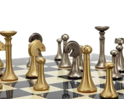 Grey Metropolis Chess Set -Board Games - Chess And Cards Shop RCPB123 03