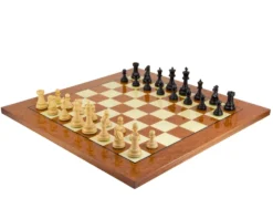 Cheltenham Ebony And Rootwood Grand Chess Set