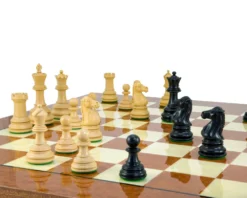 Cheltenham Ebony And Rootwood Grand Chess Set -Board Games - Chess And Cards Shop RCPB126 03
