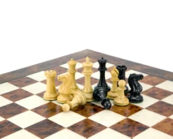 Old English Elite Ebony And Briar Luxury Chess Set -Board Games - Chess And Cards Shop RCPB134 05