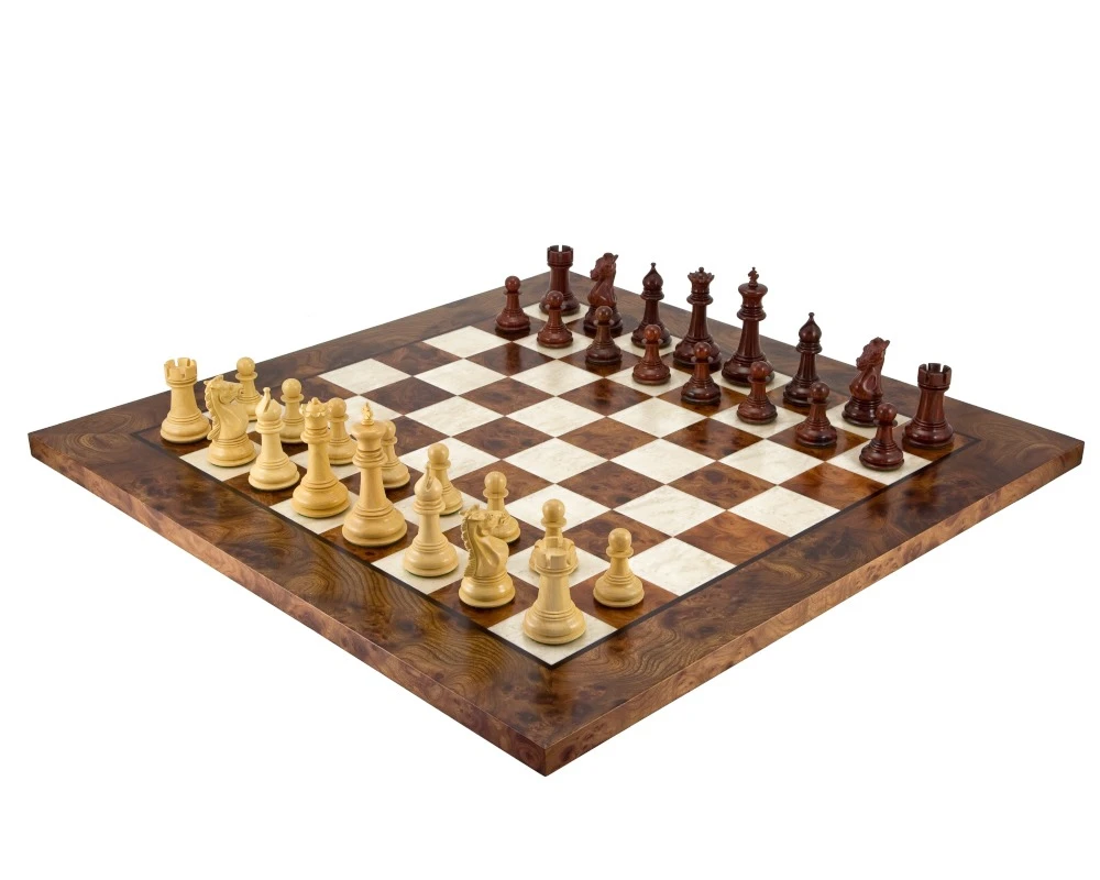 Madrid Rosewood And Briar Luxury Chess Set 1 Madrid Rosewood And Briar Luxury Chess Set