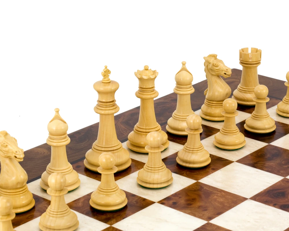 Madrid Rosewood And Briar Luxury Chess Set 3 Madrid Rosewood And Briar Luxury Chess Set - Image 3