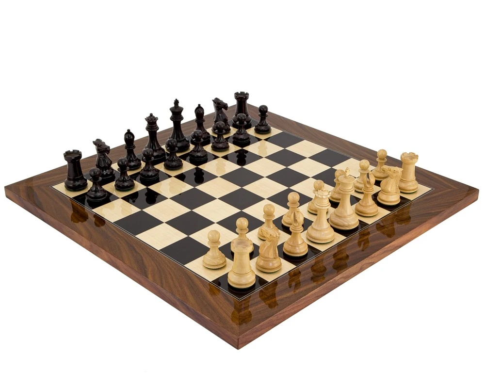 Elegant Palisander Chess Set 1 Elegant Palisander Chess Set