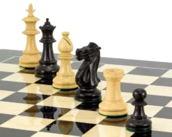 Black Flower Chess Set -Board Games - Chess And Cards Shop RCPB142 04