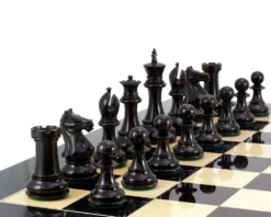 Sentinel Grand Ebony And Anegre Chess Set -Board Games - Chess And Cards Shop RCPB148 02