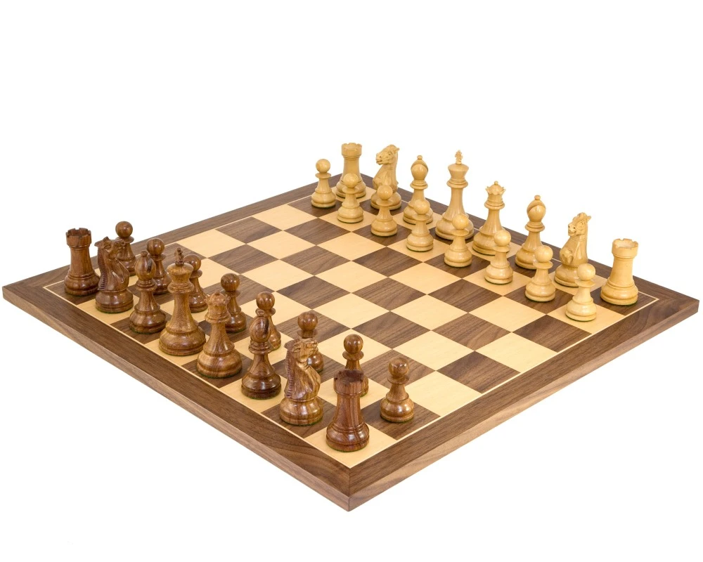Winchester Sheesham Tournament Chess Set 1 Winchester Sheesham Tournament Chess Set