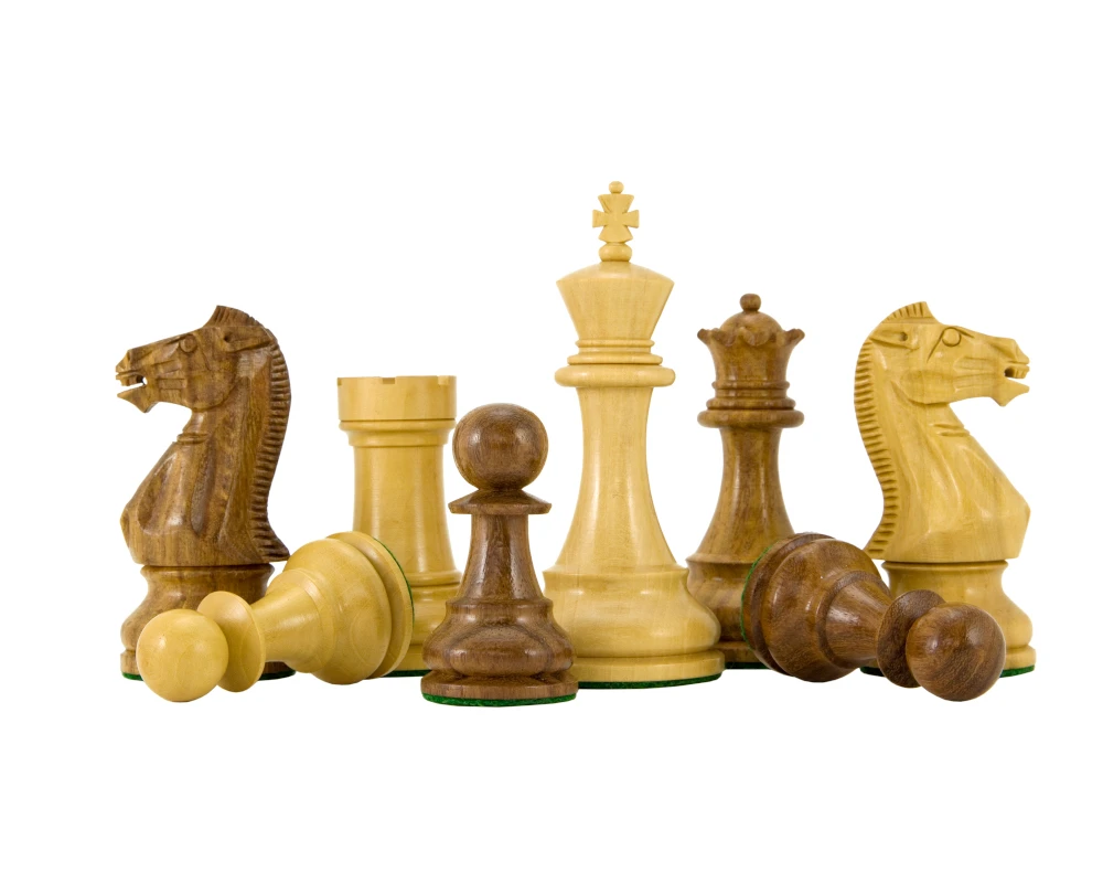 Winchester Sheesham Tournament Chess Set 7 Winchester Sheesham Tournament Chess Set - Image 7