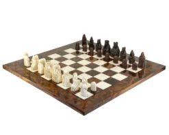 The Isle Of Lewis Italian Dark Walnut Chess Set