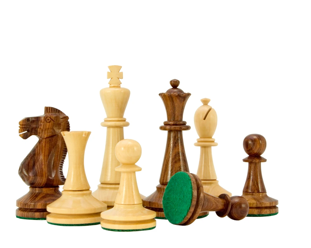 Blackmore Sheesham And Mahogany Chess Set 6 Blackmore Sheesham And Mahogany Chess Set - Image 6