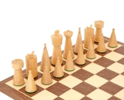 Art Deco Walnut Chess Set 6 Art Deco Walnut Chess Set -Board Games - Chess And Cards Shop RCPB167 02