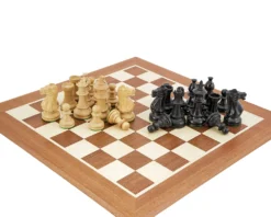 Royal Flower Mahogany Chess Set 7 Royal Flower Mahogany Chess Set -Board Games - Chess And Cards Shop RCPB171 03