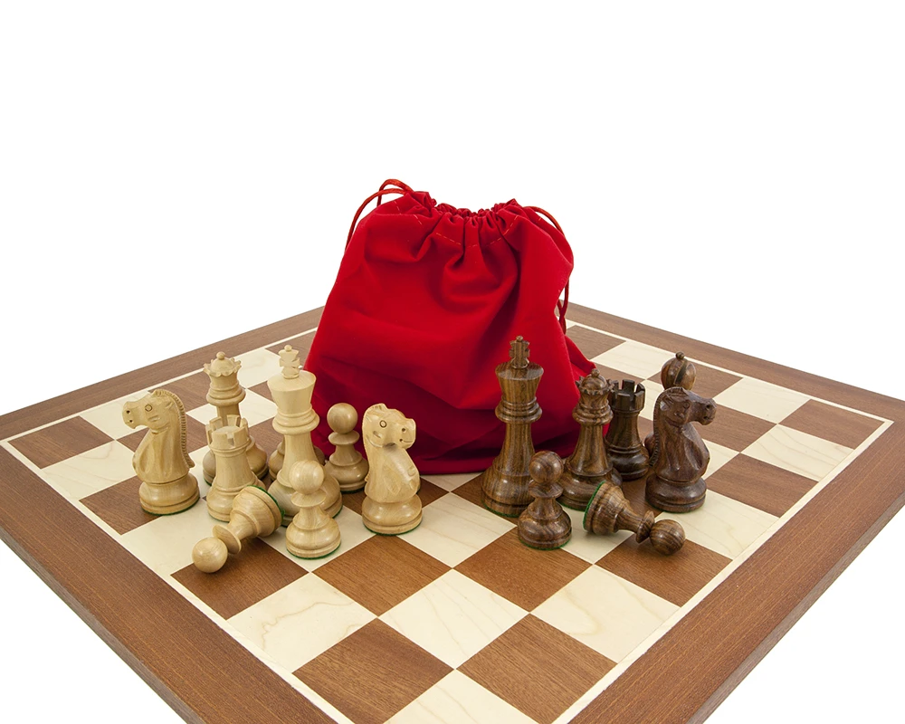 Jacob Knight Sheesham & Mahogany Chess Set 4 Jacob Knight Sheesham & Mahogany Chess Set - Image 4