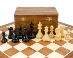 Competition Black Staunton Chess Set With Case 10 Competition Black Staunton Chess Set With Case -Board Games - Chess And Cards Shop RCPB184 03