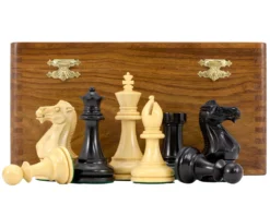 Competition Black Staunton Chess Set With Case 12 Competition Black Staunton Chess Set With Case -Board Games - Chess And Cards Shop RCPB184 05