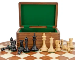 Old English Elite Ebony & Mahogany Chess Set 6 Old English Elite Ebony & Mahogany Chess Set -Board Games - Chess And Cards Shop RCPB185 02