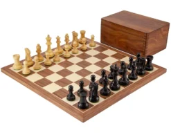 Supreme Ebony Tournament Chess Set
