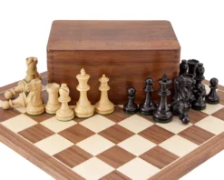 Supreme Ebony Tournament Chess Set -Board Games - Chess And Cards Shop RCPB225 04