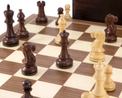 Atlantic Large Rosewood And Walnut Chess Set With Case 11 Atlantic Large Rosewood And Walnut Chess Set With Case -Board Games - Chess And Cards Shop RCPB226 04