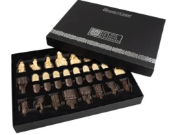 The Isle Of Lewis Large Mahogany Chess Set -Board Games - Chess And Cards Shop RCPB230 05
