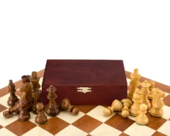 French Knight Sheesham Mahogany Chess Set 7 French Knight Sheesham Mahogany Chess Set -Board Games - Chess And Cards Shop RCPB232 03