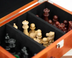 Madrid Tres Corone Ebony, Padauk And Walnut Chess Set 12 Madrid Tres Corone Ebony, Padauk And Walnut Chess Set -Board Games - Chess And Cards Shop RCPB252 05