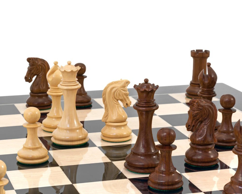 Eminence Black And Rosewood Grand Chess Set 5 Eminence Black And Rosewood Grand Chess Set - Image 5