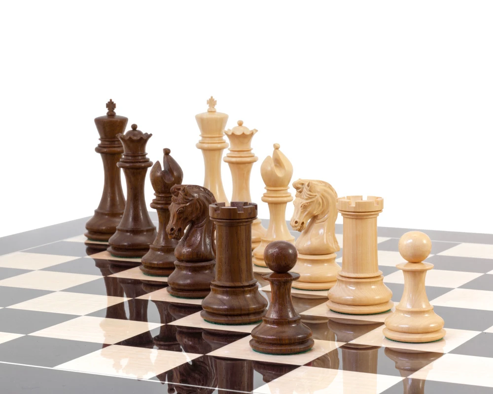 Eminence Black And Rosewood Grand Chess Set 6 Eminence Black And Rosewood Grand Chess Set - Image 6