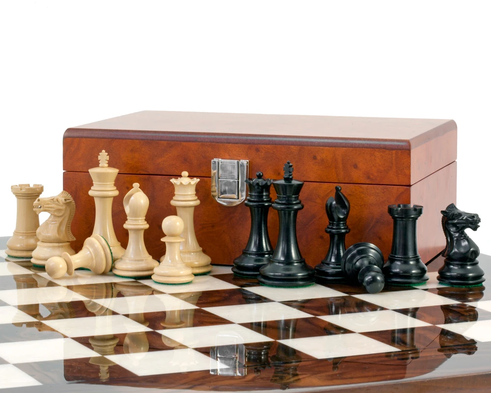 Black Sovereign Luxury Chess Set 5 Black Sovereign Luxury Chess Set - Image 5